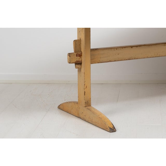Swedish Folk Art Pine Dining Table For Sale - Image 13 of 14
