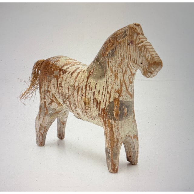 Antique Original Wooden Horse, 1860 For Sale - Image 6 of 6