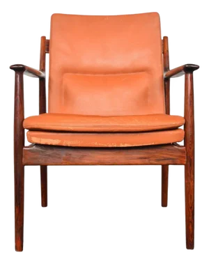 Mid 20th Century On Hold- Model 431 Armchair in Rosewood by Arne Vodder