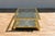 1970s Vintage 1970s Hollywood Regency Brass Lucite & Glass Two-Tier Coffee Table For Sale - Image 5 of 18