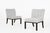 Dunbar Furniture Edward Wormley for Dunbar Slipper Chairs - a Pair For Sale - Image 4 of 11