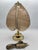 Vintage Star Light Brass Petal Table Lamp with Tinted Glass Shades, 1970s For Sale - Image 9 of 9