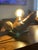 1930s Vintage Joe Gordon Professional Model Baseball Glove (Converted to Lamp) For Sale - Image 5 of 5