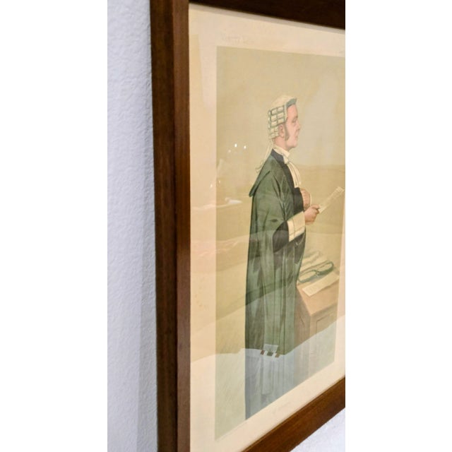 Vanity Fair Barrister Prints: "Mr. Attorney" & "His Father Invented Pickwick" by Spy For Sale - Image 9 of 12