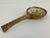 Charming vintage Florentine dipper crafted from wood with gilt and gesso decoration, featuring a starburst floral motif in...