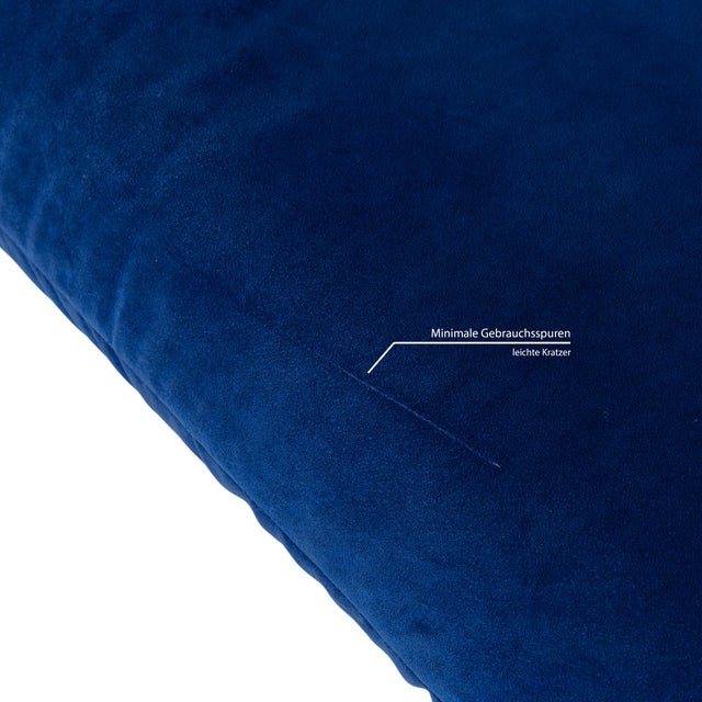 Blue Quint 3-Seater Sofa in Blue Fabric from Brühl For Sale - Image 8 of 15