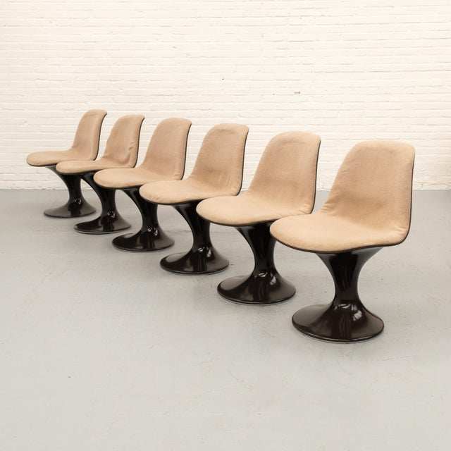 Herman Miller Orbit Dining Set by Farner & Grunder for Herman Miller, 1960s, Set of 7 For Sale - Image 4 of 18