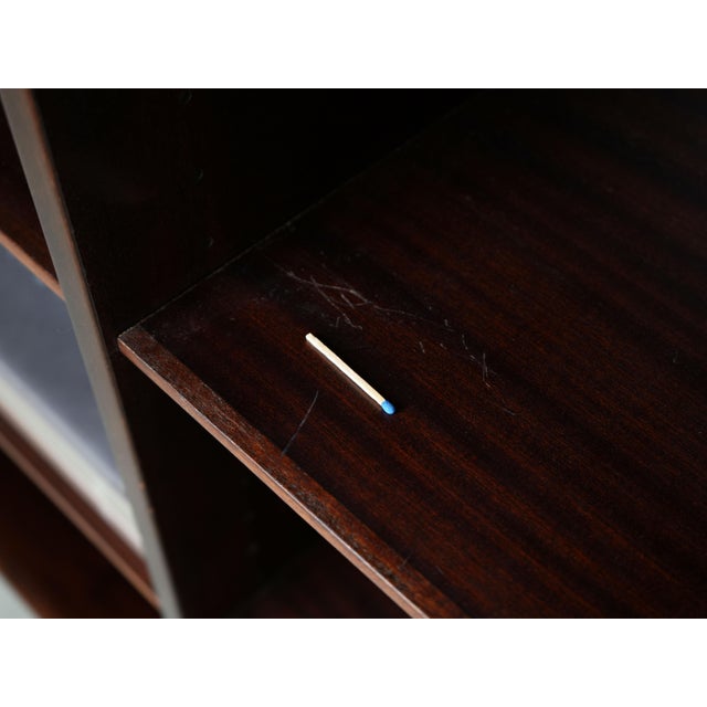 Danish Mahogany Bookcase, 1970s For Sale - Image 6 of 13
