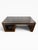 2020s Currey & Company Modern Black Lacquer Coffee Table With Greek Key Gold Trim For Sale - Image 5 of 16