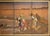 Japanese After Hokusai "View of Gathering Shellfish at Low Tie", Shōwa Era Japanese Byobu Screen For Sale - Image 3 of 12