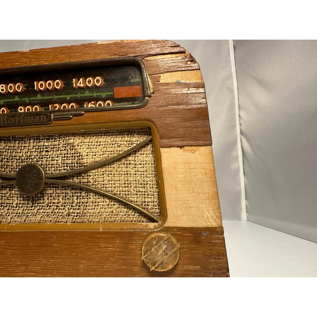 Eames Rare 1946 Eames Hoffman Tube Radio Model A 309: MCM Decor (For Parts/Restoration) For Sale - Image 4 of 10