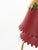 1950s Danish Modern Brass and Red Lacquered Table Lamp, Denmark, 1950s For Sale - Image 5 of 9