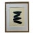 2025 "Il Rombo" Contemporary Abstract Painting on Paper by Artist r.k. Red For Sale