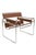 Mid-Century Modern Pair of Marcel Breuer for Knoll Original Cognac Leather Wassily Chairs For Sale - Image 3 of 9