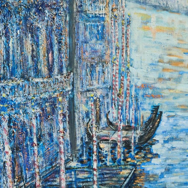 1930s Canals of Venice, Framed For Sale - Image 5 of 12