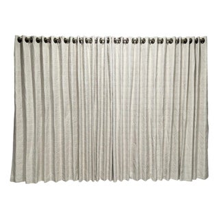 Vintage Lined Heavy Curtains For Sale