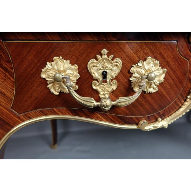 Very beautiful Louis XV style office of the 19th century, according to a model of Charles cresse made of placing wood. It...
