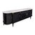 Wood Early 20th Century French Louis XVI Mahogany Enfilade Buffet With Carrara Marble For Sale - Image 7 of 9