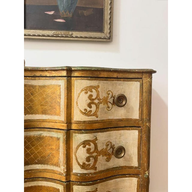 Antique Hand Painted Venetian Commode, 1900s For Sale - Image 4 of 9