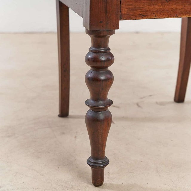 Early 19th Century Walnut Armchair For Sale - Image 5 of 6