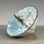 Metal Blue & White Porcelain Bowl With Prunus Blossom Motif For Sale - Image 7 of 9