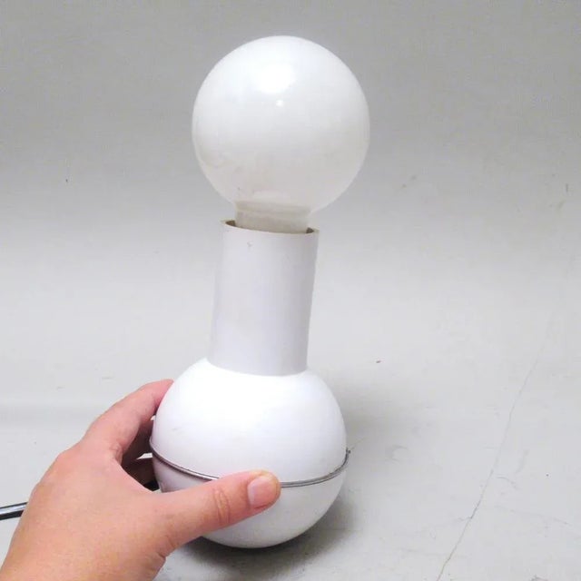 Italian Lamp Culbuto from Lamperti, 1960s, in Good conditions. Designed 1960 to 1969 I have official proof of authenticity...