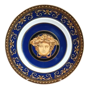 1990s Rosenthal Meets Versace Porcelain Plate