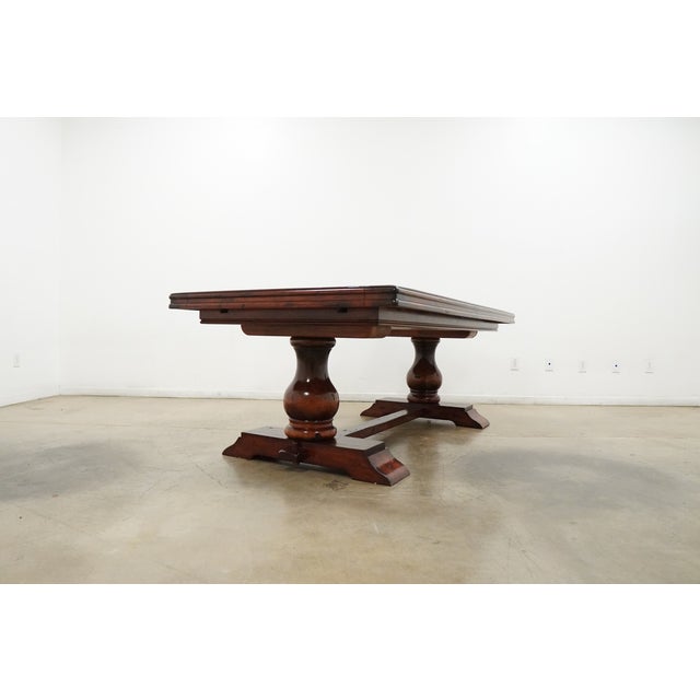 Vintage Bernadette Livingston Rustic Luxury Furniture Dining Table For Sale - Image 9 of 14