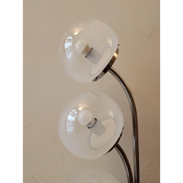 Murano Glass Floor Lamp attributed to Goffredo Reggiani, 1960s For Sale - Image 4 of 18