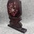 Brown Vintage Chinese Rosewood Table Screen With Mother of Pearl Inlay – Magpie & Plum Blossom Motif For Sale - Image 8 of 9
