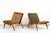Brown Mid-Century Armchairs by Marian Grabinski for KFM, Poland, 1960s, Set of 2 For Sale - Image 8 of 18