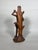 The Martyrdom of Saint Sebastian in carved wood. Saint Sebastian sculpted in the round. French work from the 17th century....
