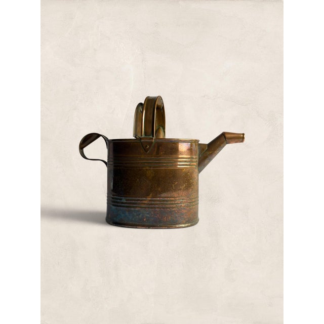 Copper Antique English Copper Watering Can For Sale - Image 8 of 8