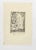 Michel Fingesten, Ex Libris Jean Searight, Etching, 1930s For Sale