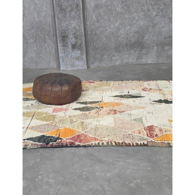 1960s 1960s Abstract Moroccan Rug - 8.1 X 5.3 Ft For Sale - Image 5 of 8