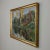 Impressionist Antique Framed Oil Painting on Canvas by L. VanMeerbeek For Sale - Image 3 of 12