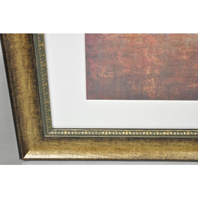Glass Contemporary Art Quiet Lake VIII by Suzanne Etienne Decorative Framed Print For Sale - Image 7 of 12
