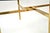 Vintage Brass and Glass Coffee Table, 1970s For Sale - Image 10 of 11