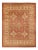 Mogul Collection Hand-Knotted Area Rug - Orange 8' 2" x 10' 6" For Sale