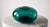 Large Emerald Green Art Glass Stockholm Donut Vase from Ikea, 1999 For Sale - Image 3 of 8