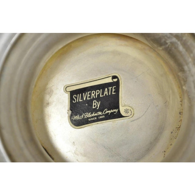 Vintage W&s Blackinton Silver Plated Trophy Cup Urn Champagne Chiller Ice Bucket For Sale - Image 9 of 12