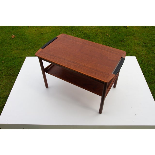Vintage Danish Side Table in Teak, 1960s For Sale - Image 18 of 18