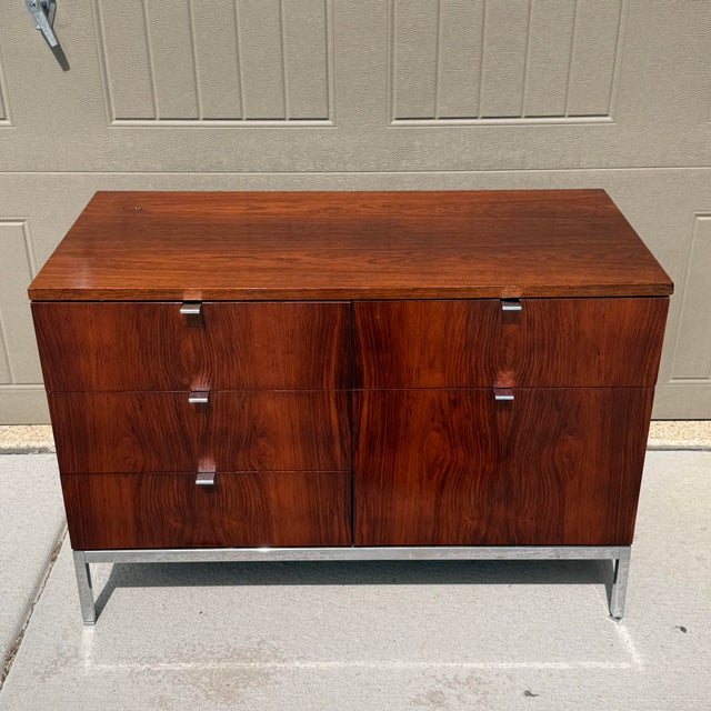 1960s Knoll Rosewood Cabinet For Sale - Image 5 of 11
