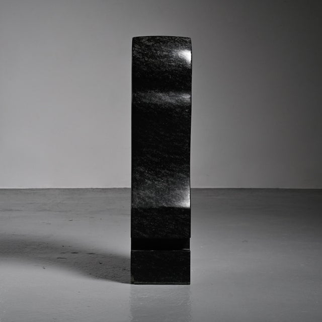 Robert Neuhauser, Swiss Abstract Diabas Sculpture, 1980s, Stone For Sale - Image 14 of 14