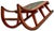 Outstanding Antique American Victorian Childs Snow Sled With Beautiful Original Hand Painted Features - Circa 1870s For Sale - Image 13 of 18