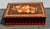 Wooden Inlaid Jewelry Box Vintage Henrique Michels Inlaid Floral Marquetry For Sale - Image 14 of 16