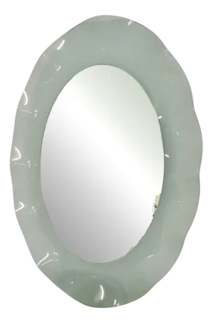 Onda Model Mirror attributed to Nanda Vigo for Glas Italia