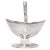 Antique English Sterling Silver Georgian Engraved Sugar Basket Bowl London 1790 For Sale - Image 9 of 11