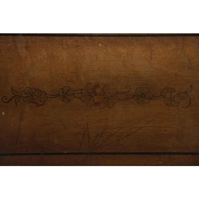 Antique Traditional 4 Ft Wood Console Table For Sale - Image 6 of 10