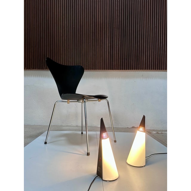 Iota Table Lamps by Hikaru Mori for Nemo, Italy, 1990s, Set of 2 For Sale - Image 9 of 18